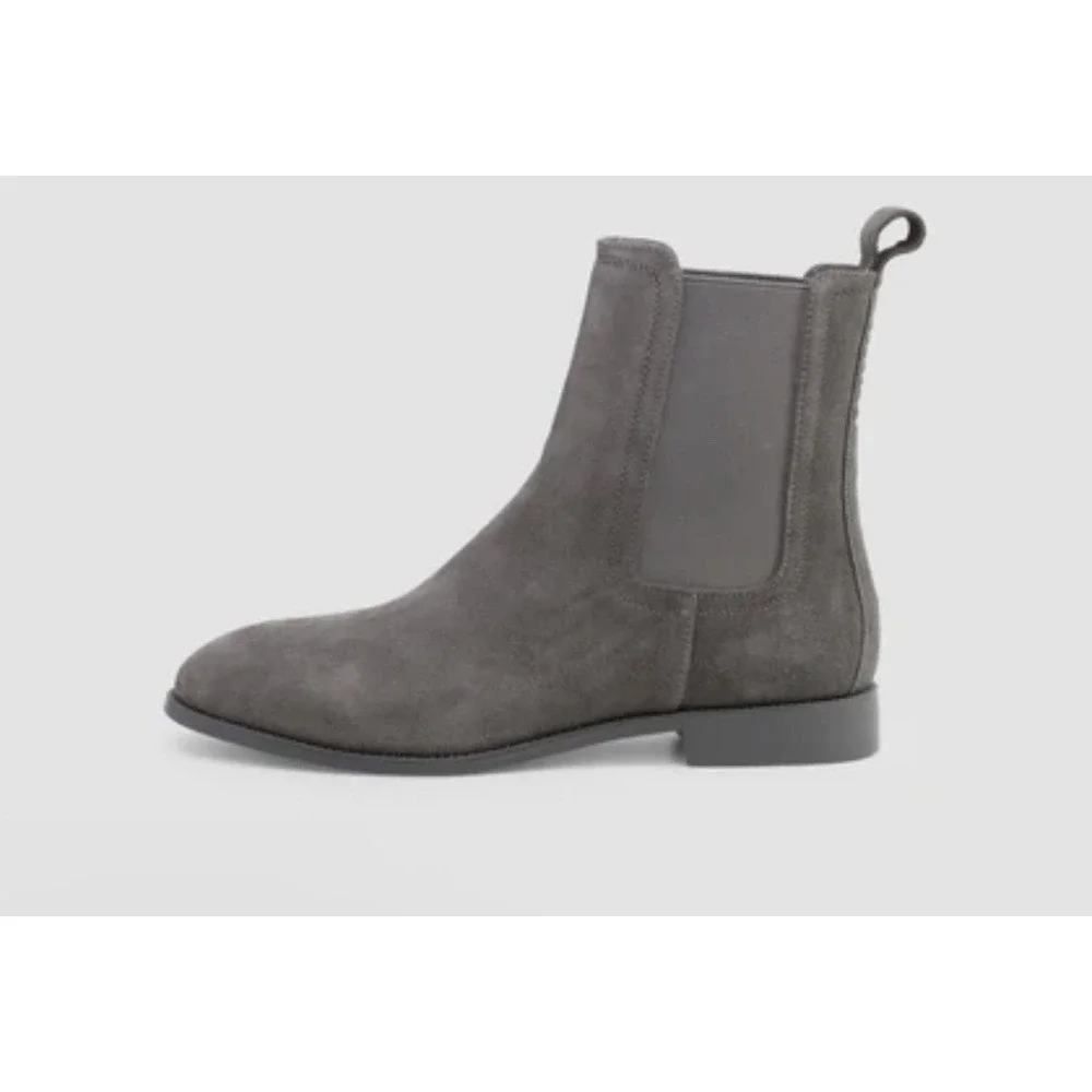 Saint Morta Chelsea Boot NOMAD Dark Grey Suede Leather Mens 12‎ New In Box